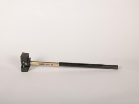 AH 3700 Gummi hammer 3,7 kg, skaft 900 mm