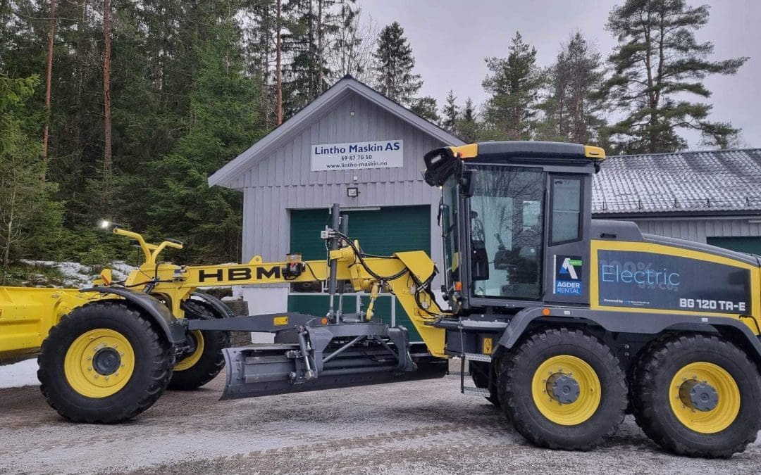 Elektriske veihøvel fra HBM Nobas